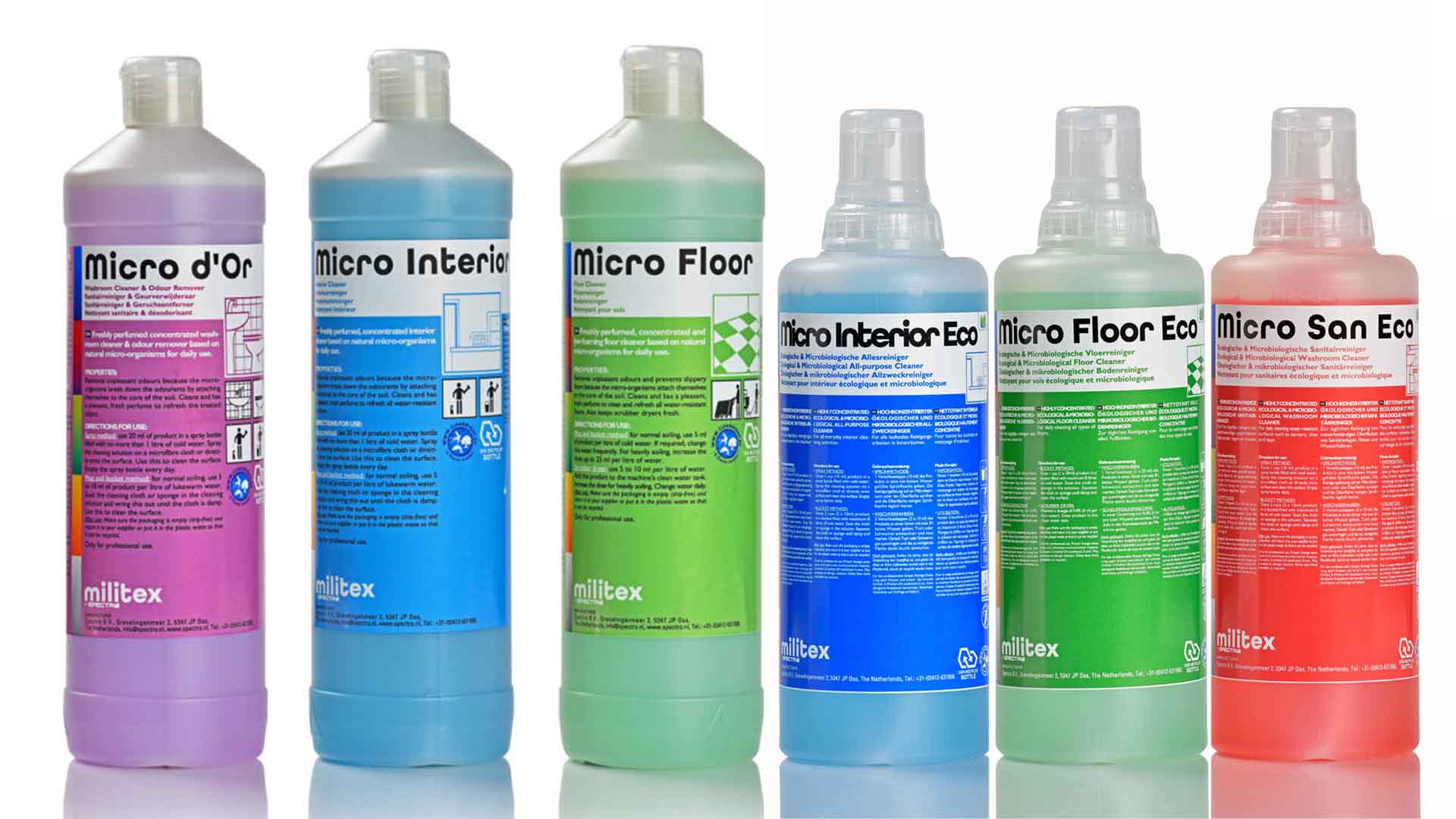 Militex by Spectro microbiologische reinigers